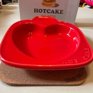 ホットケーキトースター、オーブンで簡単に出来るし焼けるハート形