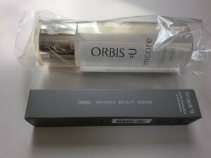 新品/ORBIS/オルビス/=U encore LOTION/ユーアンコールローション(化粧水)180ml/WRINKLE BRIGHT SERUM/リンクルブライトセラム30g