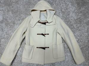 UNIQLO Uniqlo duffle coat white lady's L size free shipping 