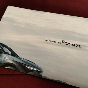 【送料無料】　トヨタ　bz4x 　カタログ　WELCOME TO bz4x 　15ページ　電気自動車BEV