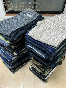 100着 MIXパンツ Men's W30~W36 ユーロ古着 カテゴリーミックス 動画付き 検品済 SRC古着卸 セット まとめ 仕入れ 卸売り