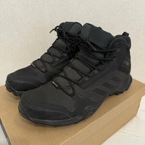 美品 adidas アディダス TERREX AX3 MID GTX トレッキングシューズ ハイキングブーツ ゴアテックス 1回のみ使用 