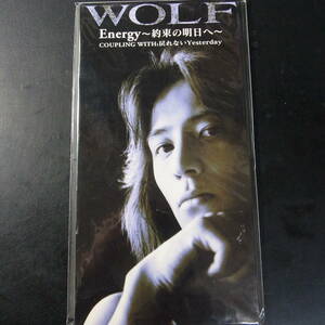 8cm CD シングル ○ WOLF/ ENERGY 約束の明日へ ～ TODT-3590