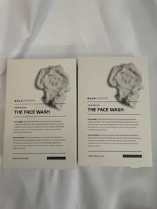 新品正規品　バルク オム THE FACE WASH 洗顔料 100g BULK HOMME フェイスウォッシュ 