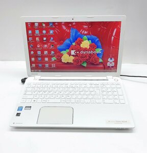 NT: 東芝 T554/45LW Corei3-4005U 1.7GHz /4GB/ 1000GB 無線マルチノート　& Windows 8