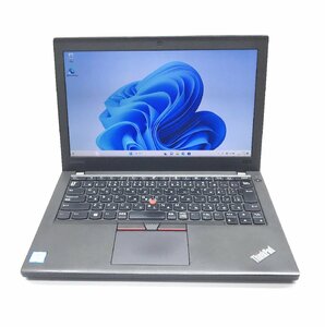 ETC: 【lenovo】ThinkPad X270 Core i5-7200U 2.50GHz/8GB/SSD:256GB/無線ノートパソコン＆Windows11