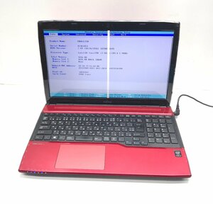 NT: 富士通 AH45/T CORE i3-4025U 1.90GH /4GB/1000GB/ 無線ブルーレイノート　