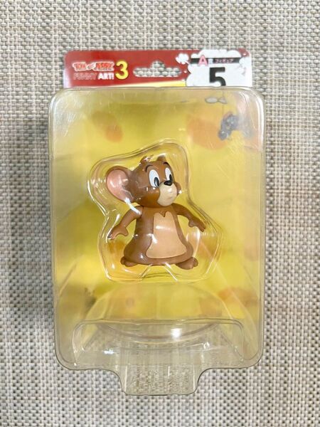 『TOM and JERRY FUNNY ART!3』HAPPYくじ 【5番】ジェリー フィギュア★