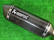 ZX-10R ZX-10RR AKRAPOVIC アクラポビッチ スリップオンマフラー(美品) 車検対応_画像2