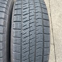 バリ山185/65R15 ブリヂストンVRX2スタッドレス　タイヤ185/65R15 4本セット　2018年製造_画像5