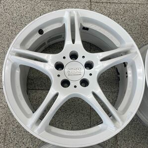 当時物 軽量 美品 SSR integral GT1 インテグラル SSF 16インチ 7J +48 PCD100 5H ホワイト スピードスターの画像2