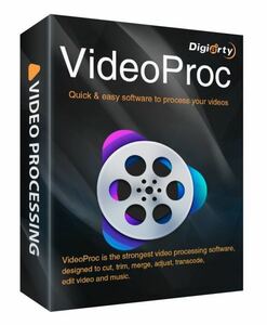 【Windows版】VideoProc Converter 5.4 Gift ダウンロード版　※GoPro、DJI、iPhone、Android他