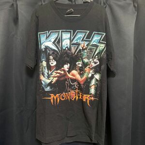 kiss バンドTシャツ　両面プリント　ロック　古着