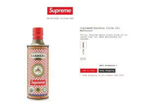 Supreme シュプリーム Barbera Olive Oil Multicolor 2022AW バルベーラ オリーブオイル マルチカラー 2022秋冬 新品未使用品 若干凹凸アリ