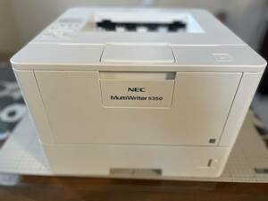 NEC A4モノクロレーザープリンター　MultiWriter PR-L5350