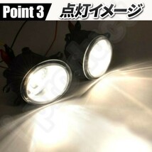 トヨタ フォグランプ ユニット 80系 ヴォクシー ノア エスクァイヤ 耐熱 強化 レンズ H8/H11/H16 HID/LED 互換品_画像4