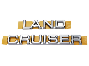 【トヨタ純正】 LAND CRUISER リア エンブレム ランクルプラド120 120プラド ランドクルーザープラド 120系 75444-60030