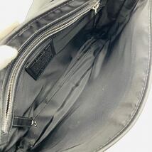 美品 COACH 希少モデル メンズ ビジネス ショルダーバッグ メッセンジャー ブラック 黒 レザー 本革 A4収納 オールドコーチ 鞄 カバン 通勤_画像9