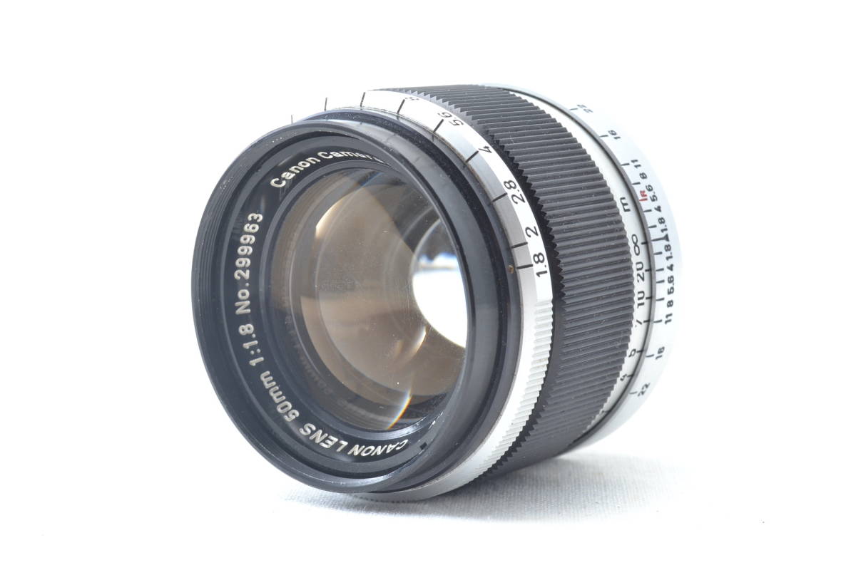 Canon キヤノン 50mm f/1.8 L L39 Leica ライカ スクリューマウント #428-