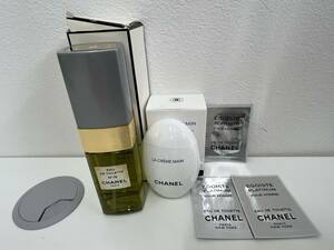 5540★【保管品/箱付き】CHANEL シャネル No.19 オードトワレ EDT 100ml ラ クレーム マン ハンドクリーム エゴイストプラチナム×3