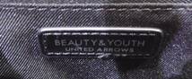  【正規品】BEAUTY&YOUTH UNITED ARROWS ショルダーバッグ/フェイクレザー/BLK/無地_画像10