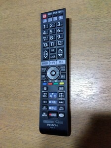 HITACHI テレビリモコンＣ−RＴＴ７中古品