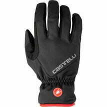 【新品 +6～+14℃即決即日発送】Castelli カステリ / グローブ / Entrata Thermal Glove / Black / Lサイズ