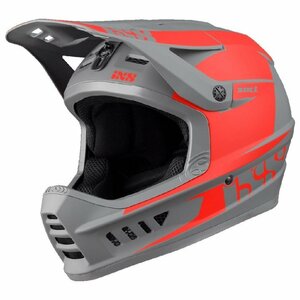 【新品 57cm-59cm 即決即日発送】ヘルメット iXS / ACT Evo / M-L / Red-Graphite Gloss