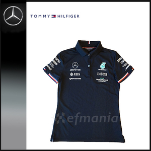 【非売品】 2021 メルセデスAMG F1 支給品 女性用ポロシャツ S トミーヒルフィガー ★ルイス・ハミルトン 日本GP 鈴鹿サーキット