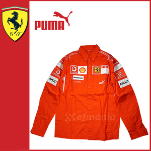 【非売品】2006 フェラーリ支給品 長袖ピットシャツ M PUMA 新品★Mシューマッハ マッサ 日本GP 