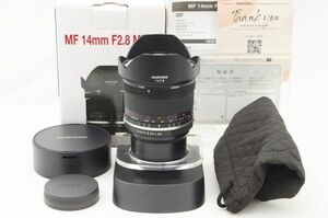 ☆極上美品☆ SAMYANG サムヤン MF 14mm F2.8 MK2 元箱 付属品 Sony用（Eマウント） ♯23102904