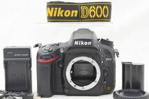 ☆極上美品☆ Nikon ニコン D600 ボディ Shot数 僅か 7,800枚前後！ ♯23111104_画像1