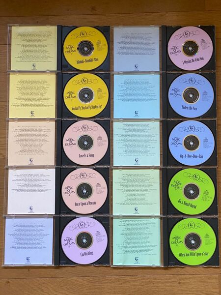 DISNEY’S MUSIC OF DREAMS CD10枚組