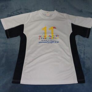 マラソン・Tシャツ（第11回大阪・淀川市民マラソン・デザイン）半袖・Fサイズ