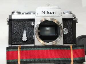 【美品／動作良好】 ニコン Nikon F アイレベル シルバーボディー 所有欲満たす世界的名機 ニコン F をお探しの方に！#2229