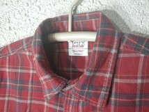 ｎ5763　Levis　Red Tab　リーバイス　レッドタブ　00年代　ビンテージ　vintage　長袖　チェック　シャツ　ネルシャツ　人気_画像3