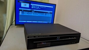 JVC Victor VHS一体型 ブルーレイレコーダー HDD内蔵 250GB DR-BH250 代用リモコン/B-CAS付 VHS映像乱れ BDレコーダー