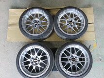 BBS　RG-R　RG708H　18インチ　9.5J　＋20　５穴　PCD114.3　4本セット　2022年製　AD09付き_画像2