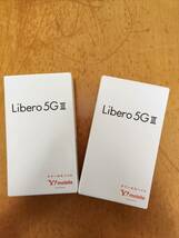 新品未使用 Y!mobile Libero 5G III A202ZT(ブラック2台）_画像1