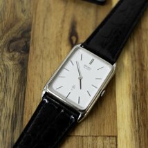 セイコー SEIKO クォーツ メンズ腕時計　2針　2220-0290電池交換済み　セイコーシャリオ　動作中、比較的美品です。_画像9