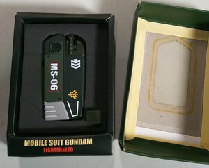 b88★1円スタート★LIGHTER＆LED MS-06 ZAKU ガンダム ジッポライター 中古品 #11Z2227