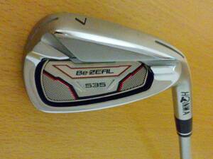 本間ゴルフ HONMA ホンマ BeZEAL 535 ビジール 7番アイアン 7I VIZARD for BeZEAL EPT-tech 48 SR