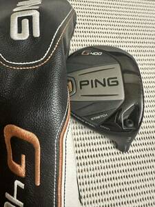 (希少)G400 STRETCH 3w 13° ヘッド単品 ヘッドカバー付き 管理番号0087 ピン PING フェアウェイウッド スプーン ブラッシー ストレッチ