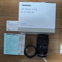 TAMRON タムロン 28-75mm F/2.8 Di III VXD G2 A063_画像1