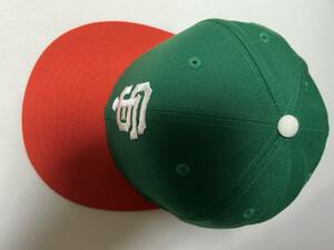 USED品●New era　ニューエラ　Lafayette別注 59FIFTY SAN FRANCISCO GIANTS　7-3/4　緑