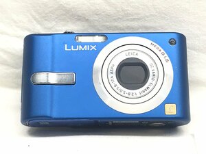 【動作未確認】パナソニック　LUMIX　DMC-FS1　ブルー　青　デジカメ　デジタルカメラ　本体のみ　ケース無し　バッテリー無し