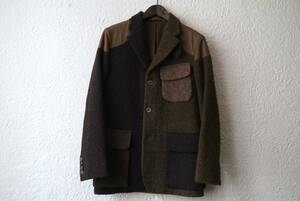 ハリスツイードクレイジーパターンマロリージャケット / Nigel Cabourn AUTHENTIC(ナイジェルケーボン)