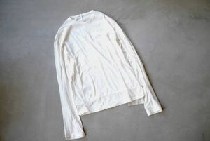 13AW MIRROR T-SHIRTS L.S ロングTシャツ ホワイト Size5 / taichi murakami(タイチムラカミ)