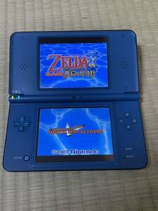 Nintendo ニンテンドーDSi LL DSiLL ブルー ゼルダの伝説 夢幻の砂時計