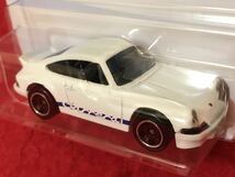 即決 ホットウィール 否単品 PORSCHE 911 CARRERA RS 2.7 白 HotWheels ポルシェ ポルシェ911 RETRO RACERS ナロー ナローポルシェ 未開封_画像3